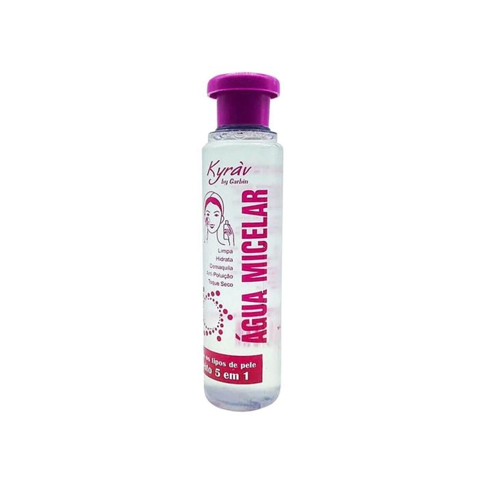 Água micelar, todos os tipos de pele 5 em 1 (100ml)