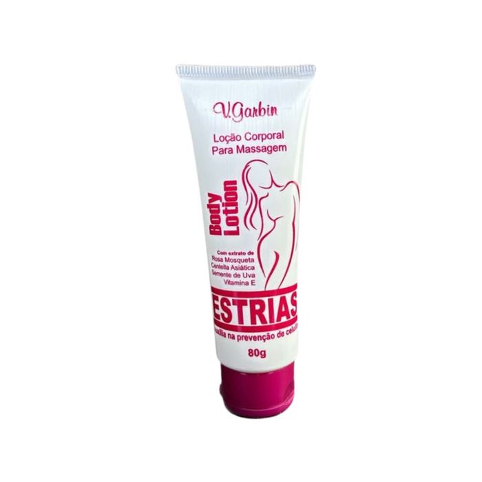 Loção Corporal Anti Estrias Rosa Mosqueta Garbin 80gr Body Lotion