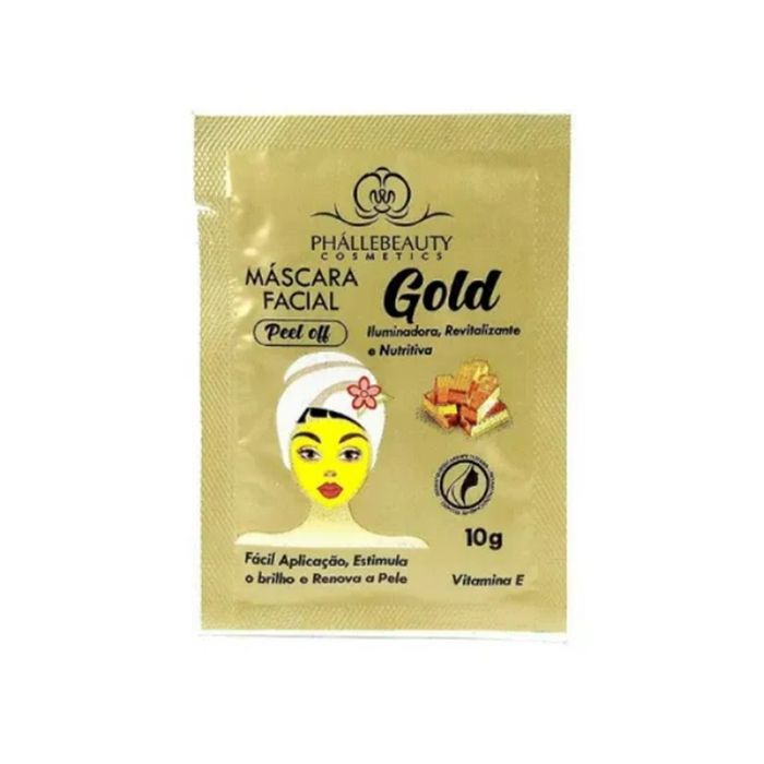 Máscara Facial Sachê Gold