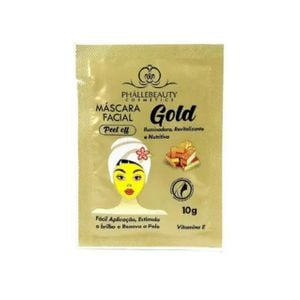 Máscara Facial Sachê Gold