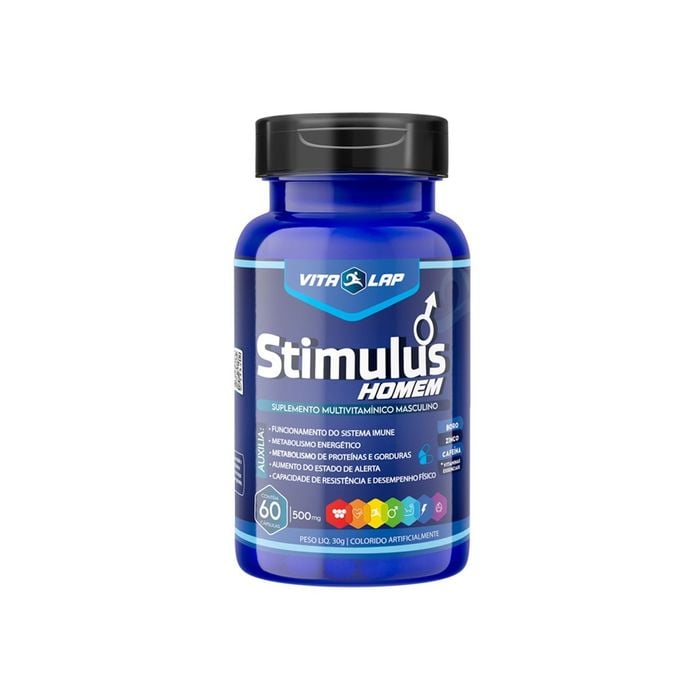 Stimulus Homem Suplemento Masculino 60 Cápsulas