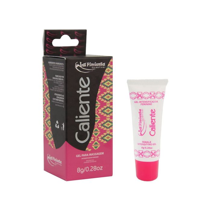 Caliente Gel Excitante Intenso Feminino 8g