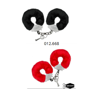 Algema de Metal com Pelúcia Super Reforçada