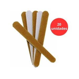 20 Mini Lixa de Unha 8cm