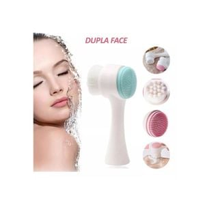 Escova De Limpeza Facial 2 em 1