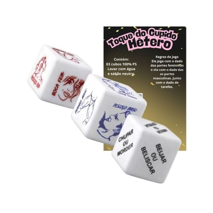 Toque do Cupido Hétero (3 dados)