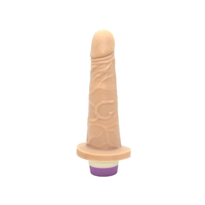 Prótese Peniana Realística com Glande e Vibro Interno 14