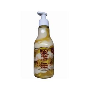 Body Girl Night Com Glitter Hidratante Iluminador Beijável 305ml