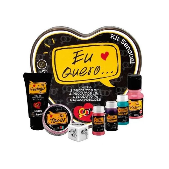 Kit Erótico Eu Quero (Heterossexual)