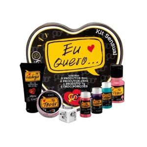 Kit Erótico Eu Quero (Heterossexual)