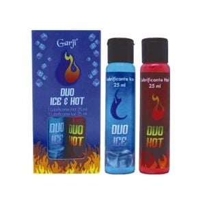 Duo Hot & Ice (2 lubrificantes de 25ml cada)