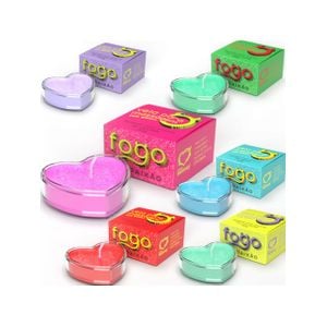 Vela Fogo da Paixão com Glitter 20g0,0