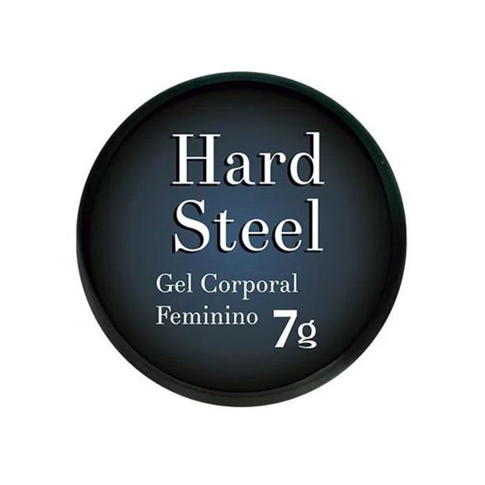 Hard Steel Excitante Feminino (Pulsa e Aquece) 7g