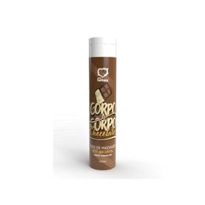 Corpo a Corpo Óleo de Massagem Hot Beijável sabor Chocolate 100ml