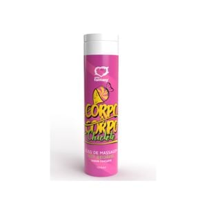 Corpo a Corpo Óleo de Massagem Hot Beijável sabor Chiclete 100ml