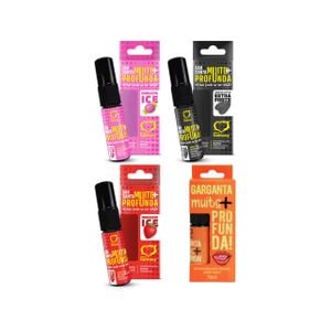 Garganta Muito+ Profunda Spray Dessensibilizante Beijável 15ml
