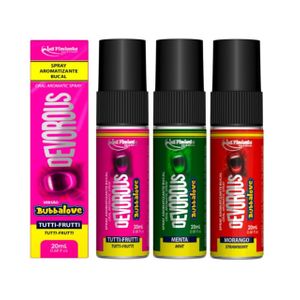 Devorous Bubbalove Spray Garganta Profunda e Aromatizante Bucal 20ml