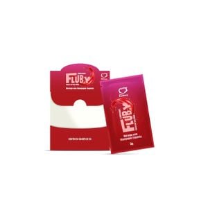 Flub.y Lubrificante Sachê 5g Sabor Morango Esquenta
