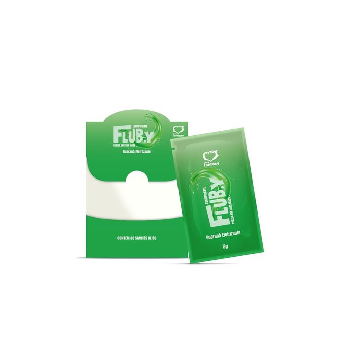 Flub.y Lubrificante Eletrizante Sachê 5g (Guaraná Eletrizante)