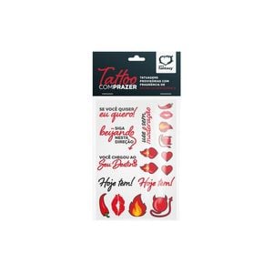 Tattoo com Prazer - Tatuagens Provisórias com Fragrância de Baunilha Afrodisíaca