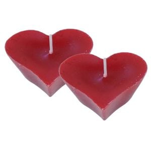 2 Velas Flutuantes Aromática em Formato de Coração