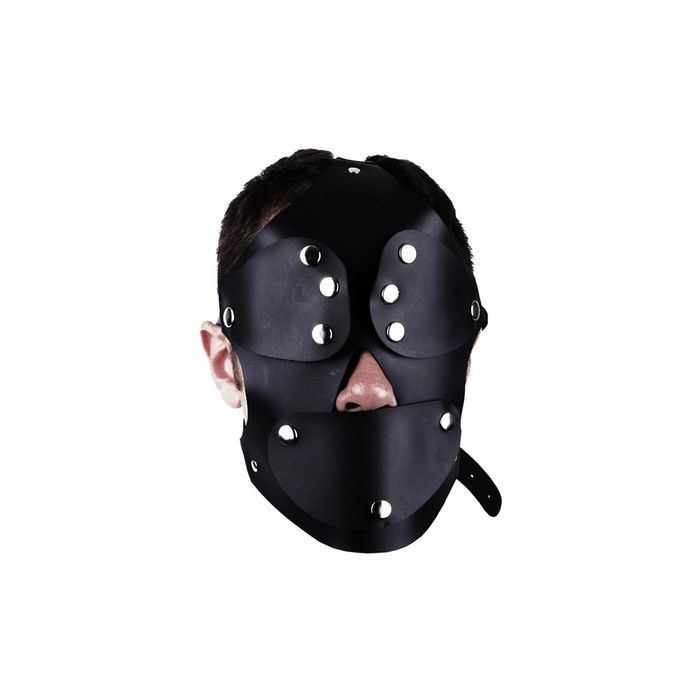 Capuz em Couro (Máscara Masculina)