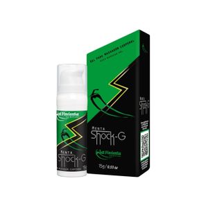 Facilitador de Orgasmo Vibratório Shock-G Menta 15g