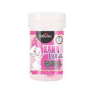 Hot Ball Bolinha Xana Loka (esquenta/esfria e vibra) com 2 unidades