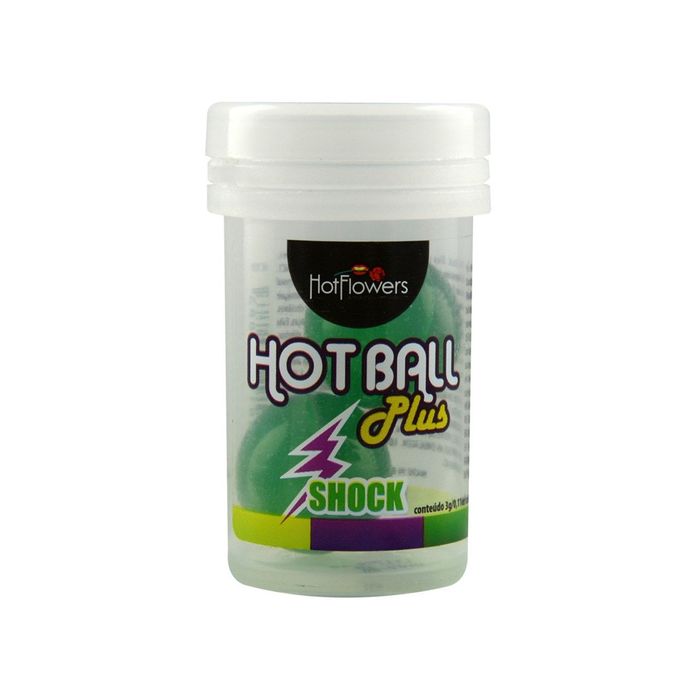 Hot Ball Bolinha Plus Shock com 2 unidades