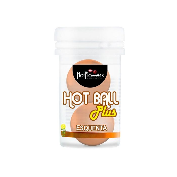 Hot Ball Bolinha Plus Esquenta com 2 unidades