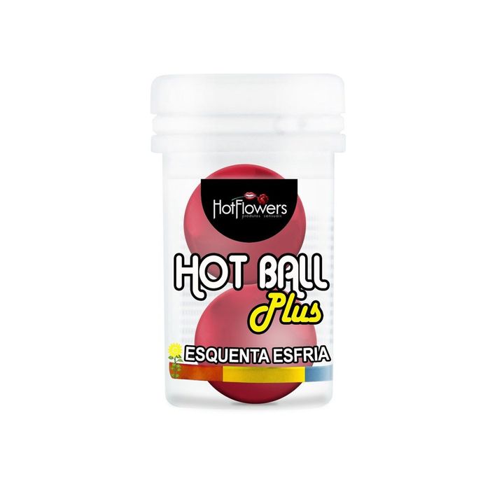 Hot Ball Bolinha Esquenta e Esfria com 2 unidades