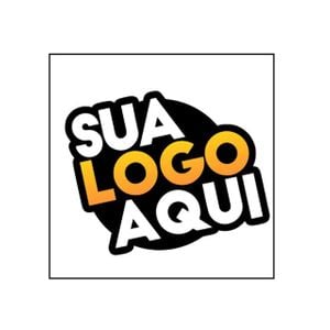48 Adesivos Personalizados com Sua Logo 5x5cm