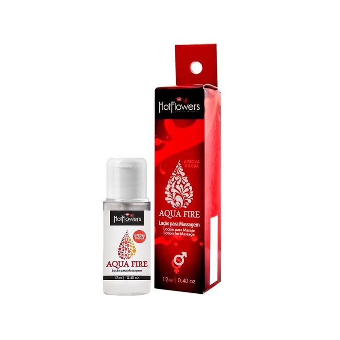 Aqua Fire Lubrificante Hot Resistente a Água 12ml