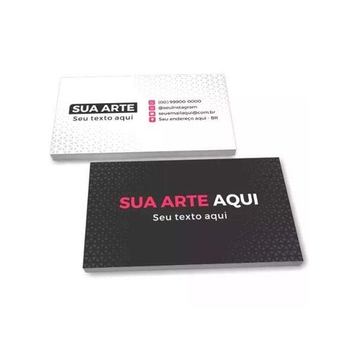 300 Cartão de Visita 9x5cm