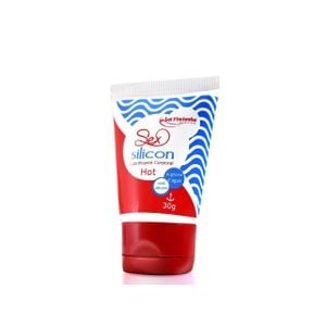 Sex Silicon Lubrificante Siliconado Quente (Resistente a água) 30g
