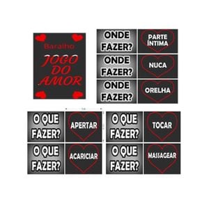 Baralho Jogo do Amor