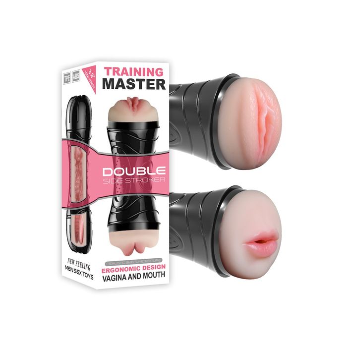 Masturbador Duplo Vagina e Boca