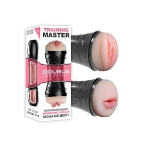 Masturbador Duplo Vagina e Boca