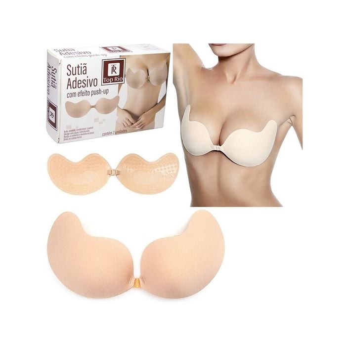 Sutiã Invisível Push-up Autoadesivo