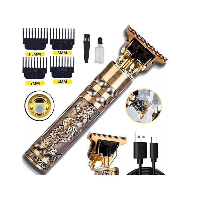 Máquina Cortar Cabelo, Barbeador, Acabamento e Barba Dragão (sem fio) 110/220v