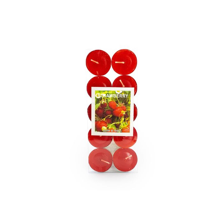 Vela Flutuante Rechaud Vermelha (10 velas)