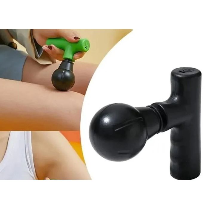 Mini Massageador Corporal Muscular Recarregável - Fascial Gun