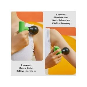 Mini Massageador Corporal Muscular Recarregável - Fascial Gun