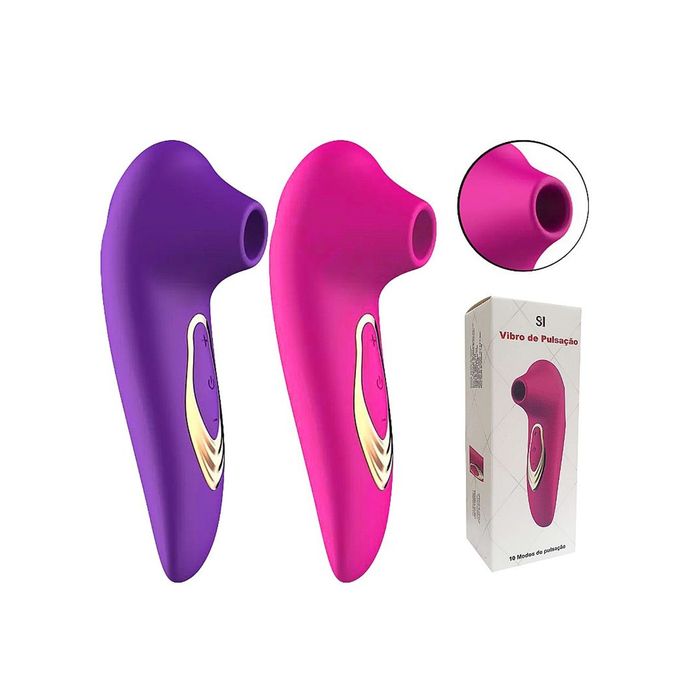 Vibrador de Pulsação Sucção - low - Recarregável
