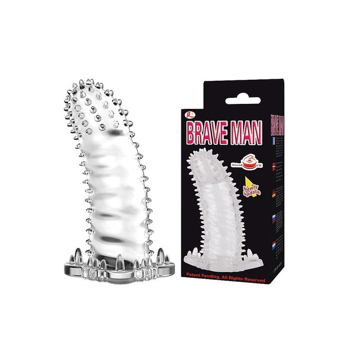 Capa Peniana com Textura - Brave Man - Baile