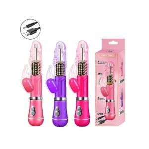 Vibrador Jack Rabbit Rotativo de Coelho - Recarregável