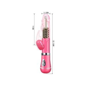 Vibrador Jack Rabbit Rotativo de Coelho - Recarregável