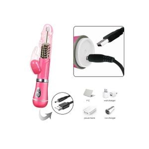 Vibrador Jack Rabbit Rotativo de Coelho - Recarregável