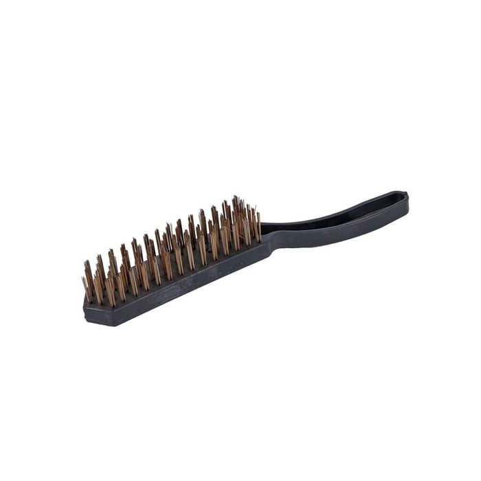 Escova de Aço Manual com Cabo Plástico