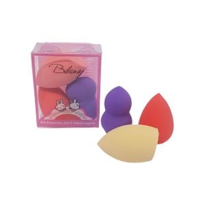 Kit 3 Mini Esponja de Maquiagem